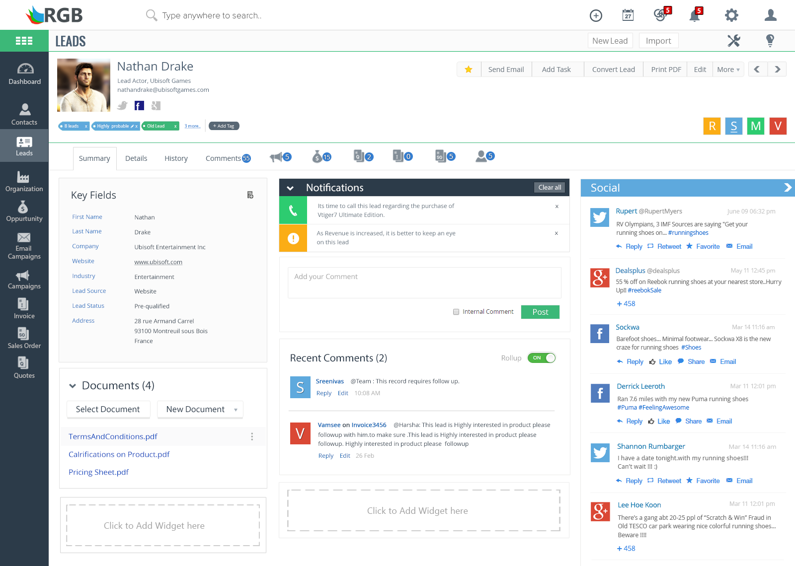 Conact page wireframe