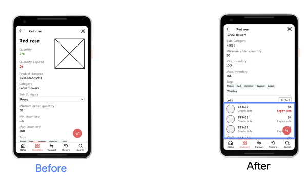 Wireframe comparision